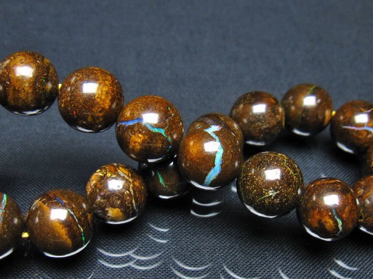 アイアンオパール  ブレスレット 11mm [t435-8166] 2枚目