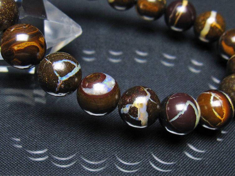 アイアンオパール  ブレスレット 11mm [t435-8168] 3枚目