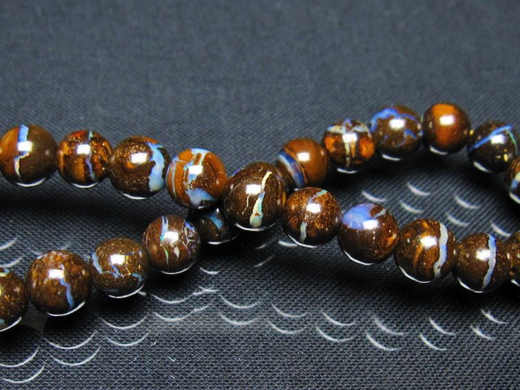 アイアンオパール  ブレスレット 7mm [t435-8176] 2枚目