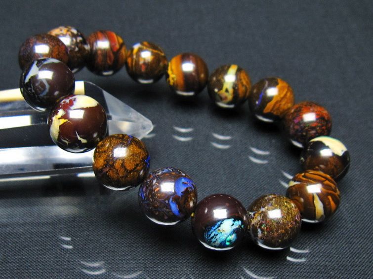 アイアンオパール  ブレスレット 13mm [t435-8185] 1枚目