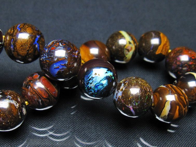 アイアンオパール  ブレスレット 13mm [t435-8185] 2枚目