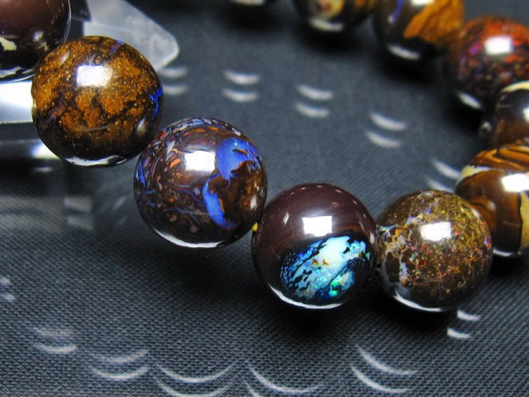 アイアンオパール  ブレスレット 13mm [t435-8185] 3枚目