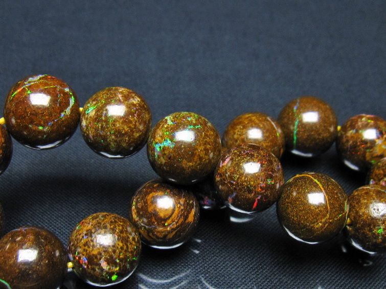 アイアンオパール  ブレスレット 12mm [t435-8186] 2枚目