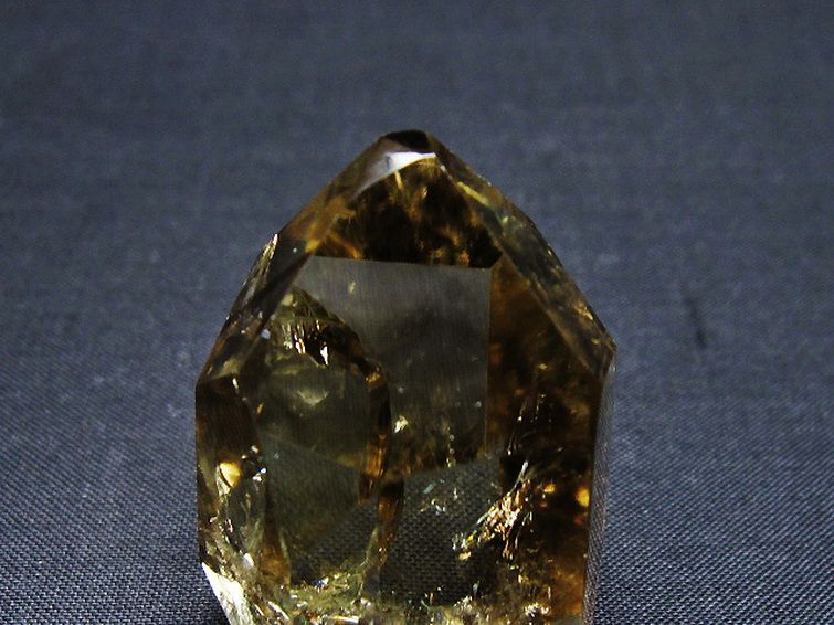 虹入り 黄水晶(シトリン) 原石[T436-2969] 2枚目