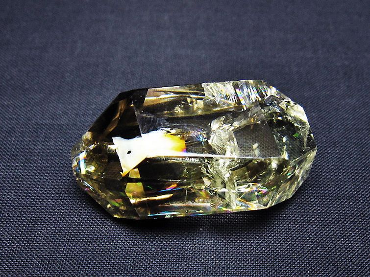 虹入り シトリンファントム 原石 [t436-3029] 2枚目