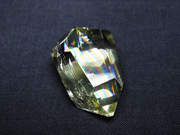 虹入り 黄水晶(シトリン) 原石 [t436-3050] 3枚目