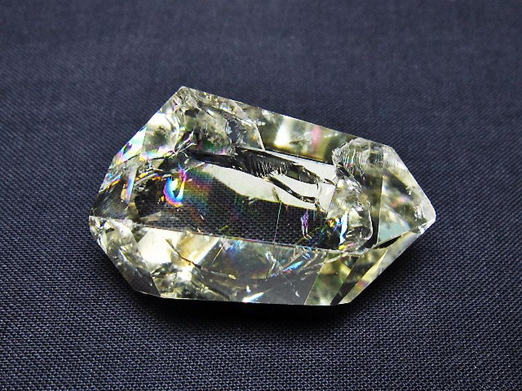 虹入り 黄水晶(シトリン) 原石 [t436-3060] 3枚目