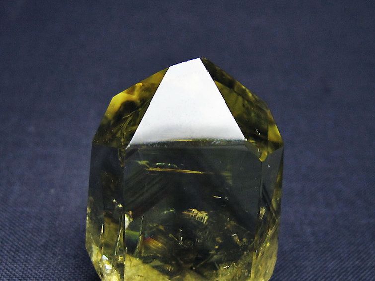 虹入り シトリンファントム 原石[T436-3063] 2枚目