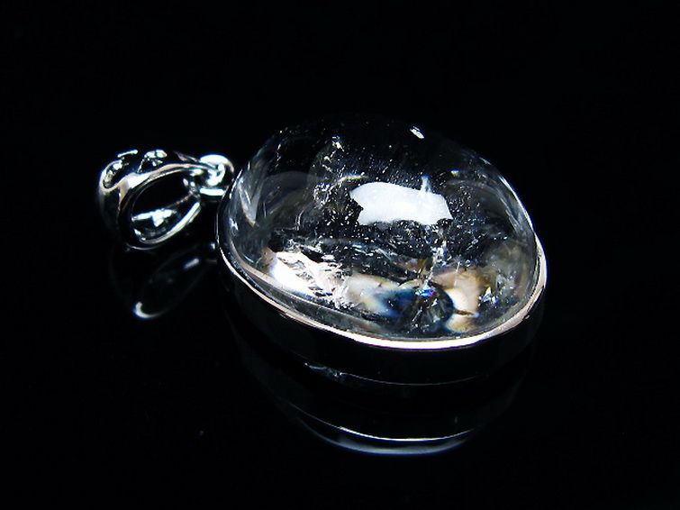 アイリスクォーツ 虹入り レインボー水晶 ペンダント [t436-3104] 2枚目