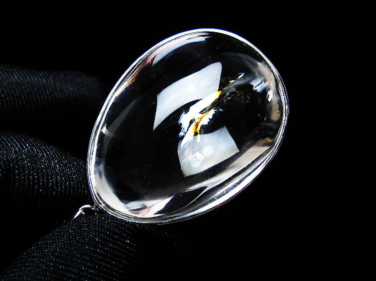 アイリスクォーツ 虹入り レインボー水晶 ペンダント [t436-3175] 1枚目