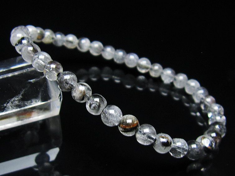 放射プラチナルチル ブレスレット 5mm [t437-2272] 1枚目