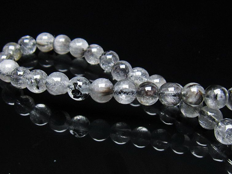 放射プラチナルチル ブレスレット 5mm [t437-2272] 2枚目