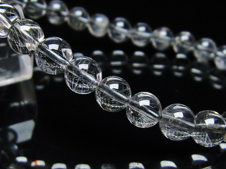 放射プラチナルチル ブレスレット 7mm [t437-2279] 3枚目