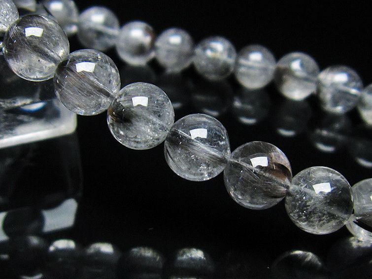 放射プラチナルチル ブレスレット 8mm [t437-2299] 3枚目