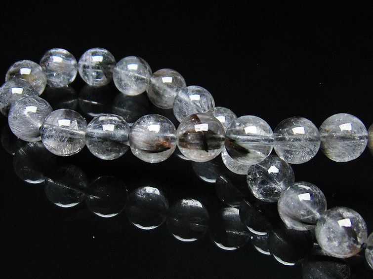 放射プラチナルチル ブレスレット 8mm [t437-2306] 2枚目