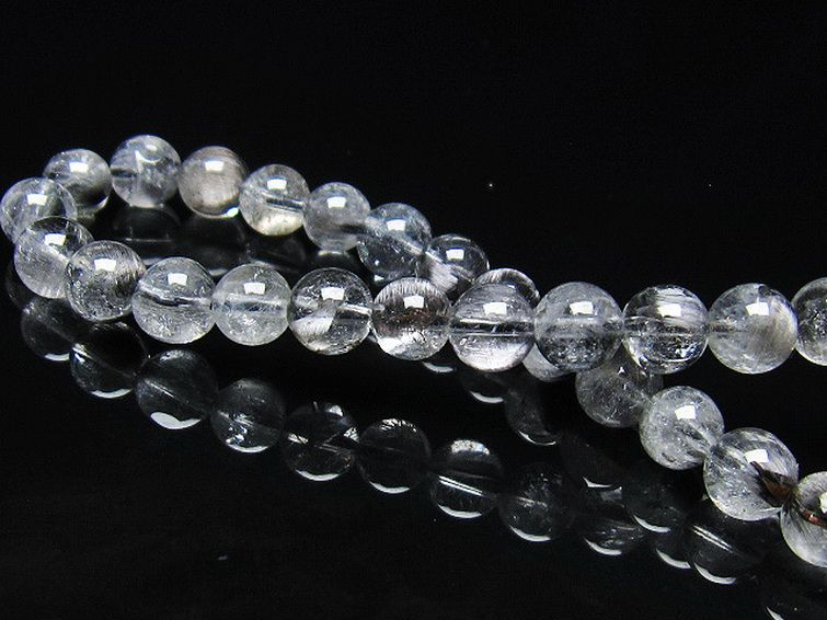 放射プラチナルチル ブレスレット 6mm [t437-2331] 2枚目