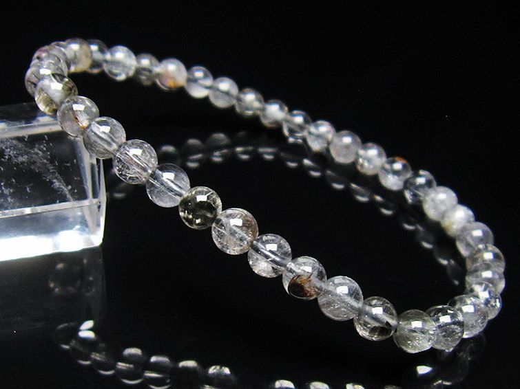 放射プラチナルチル ブレスレット 5mm [t437-2341] 1枚目