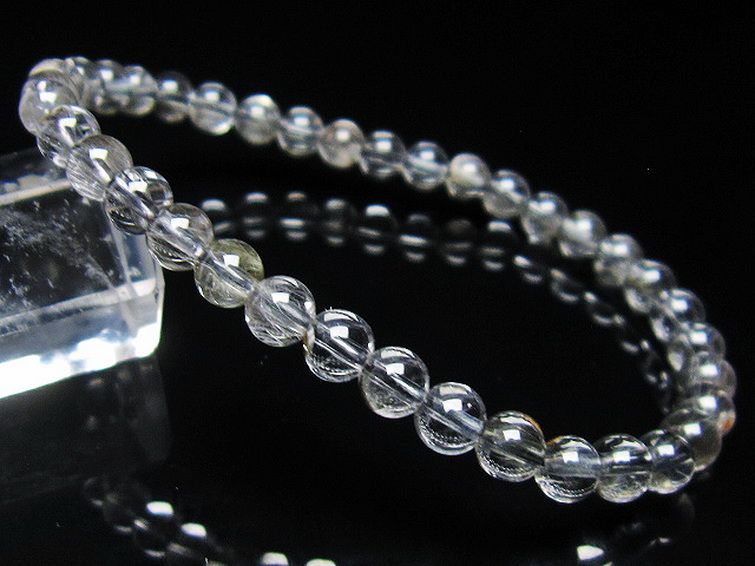 放射プラチナルチル ブレスレット 5mm [t437-2342] 1枚目