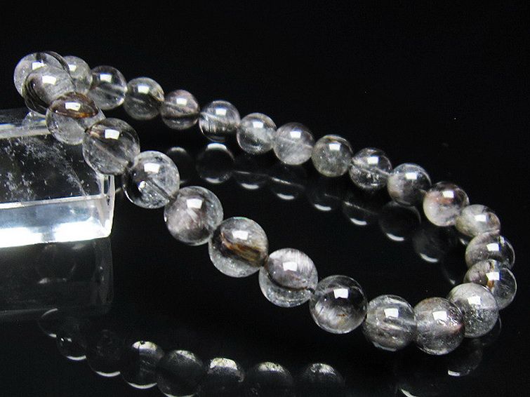 放射プラチナルチル ブレスレット 7mm [t437-2361] 1枚目