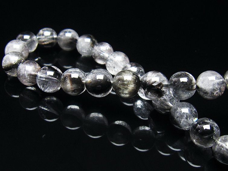 放射プラチナルチル ブレスレット 7mm [t437-2361] 2枚目