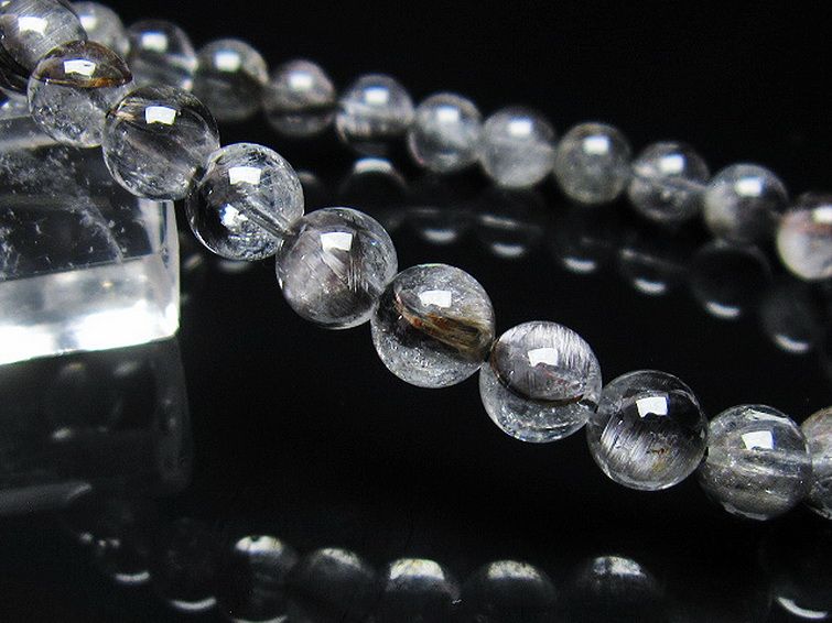 放射プラチナルチル ブレスレット 7mm [t437-2361] 3枚目