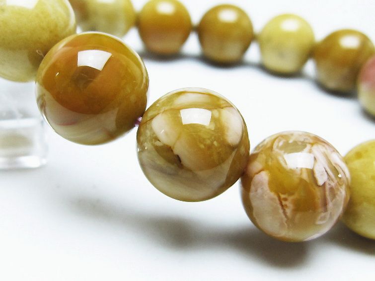 アゲート ブレスレット 13mm [T439-1378] 3枚目