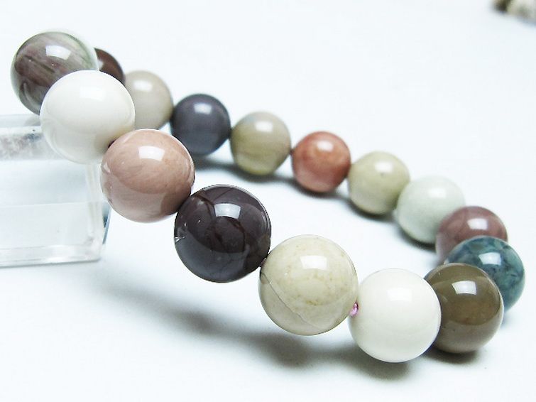 アゲート ブレスレット 12mm [T439-1431] 1枚目