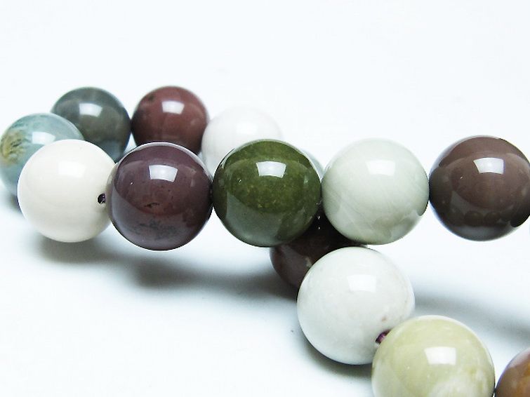 アゲート ブレスレット 14mm [T439-1458] 2枚目