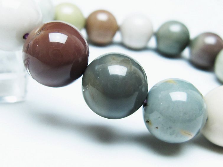 アゲート ブレスレット 14mm [T439-1458] 3枚目