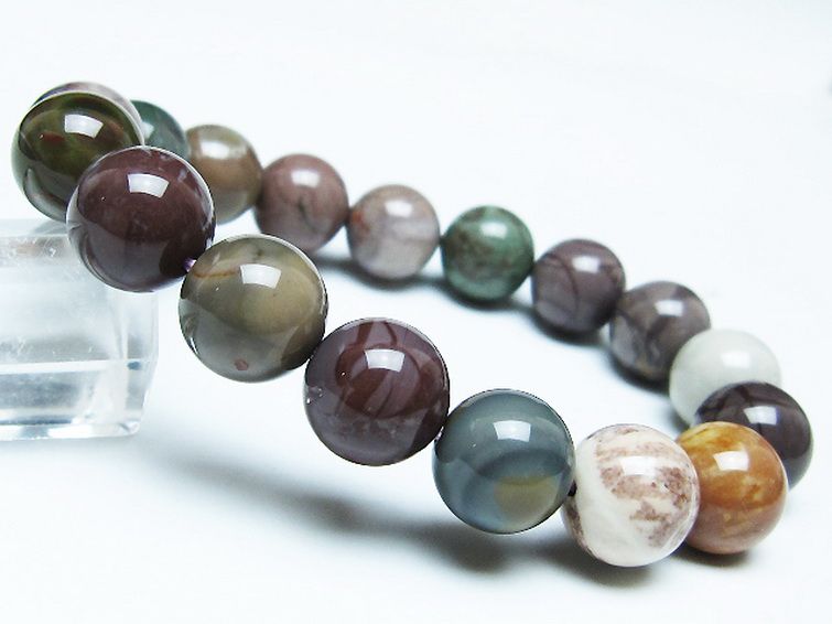 アゲート ブレスレット 12mm [T439-1464] 1枚目