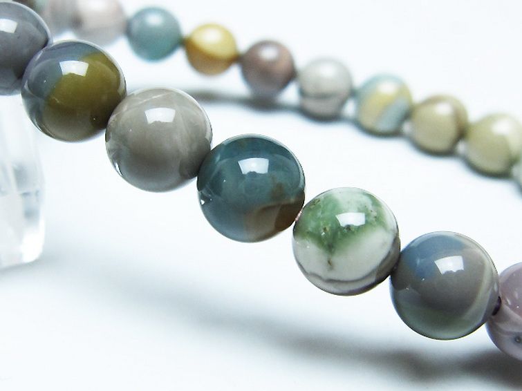 アゲート ブレスレット 8mm [T439-1489] 3枚目