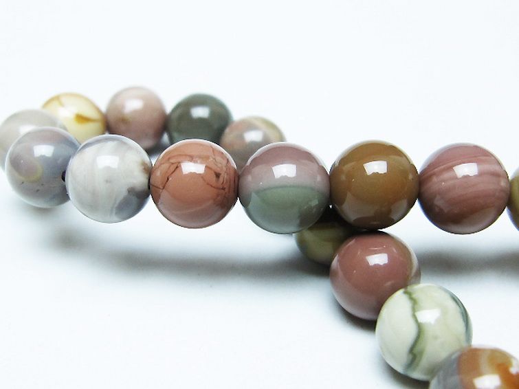 アゲート ブレスレット 8mm [T439-1490] 2枚目