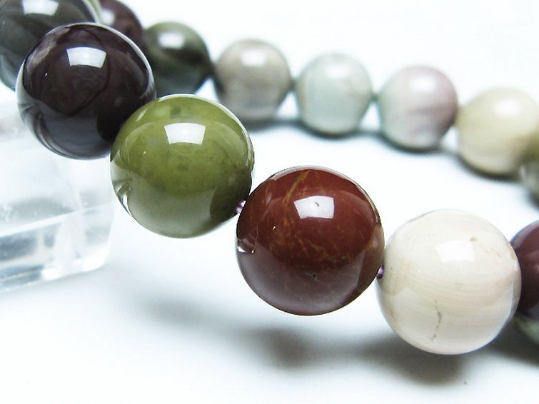 アゲート ブレスレット 13mm [T439-1507] 3枚目