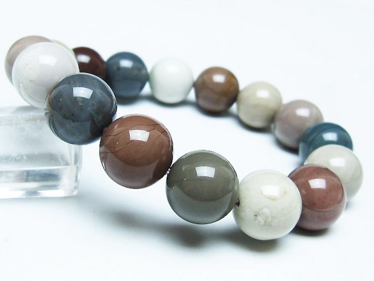 アゲート ブレスレット 14mm [T439-1519] 1枚目