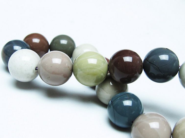 アゲート ブレスレット 14mm [T439-1519] 2枚目