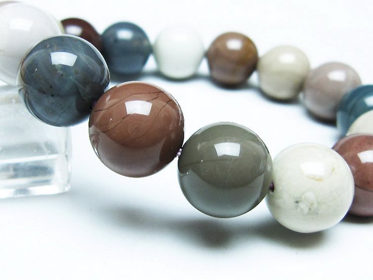 アゲート ブレスレット 14mm [T439-1519] 3枚目