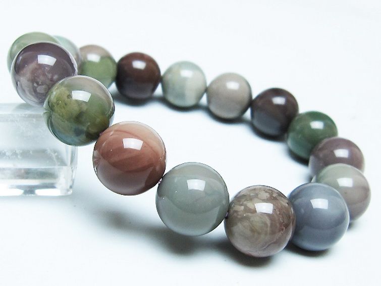 アゲート ブレスレット 14mm [T439-1523] 1枚目