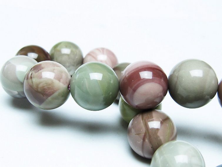 アゲート ブレスレット 14mm [T439-1524] 2枚目