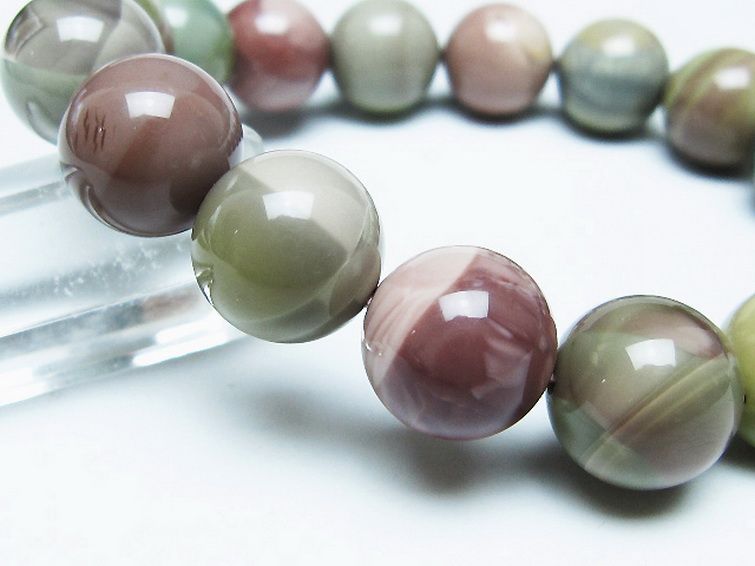 アゲート ブレスレット 14mm [T439-1524] 3枚目