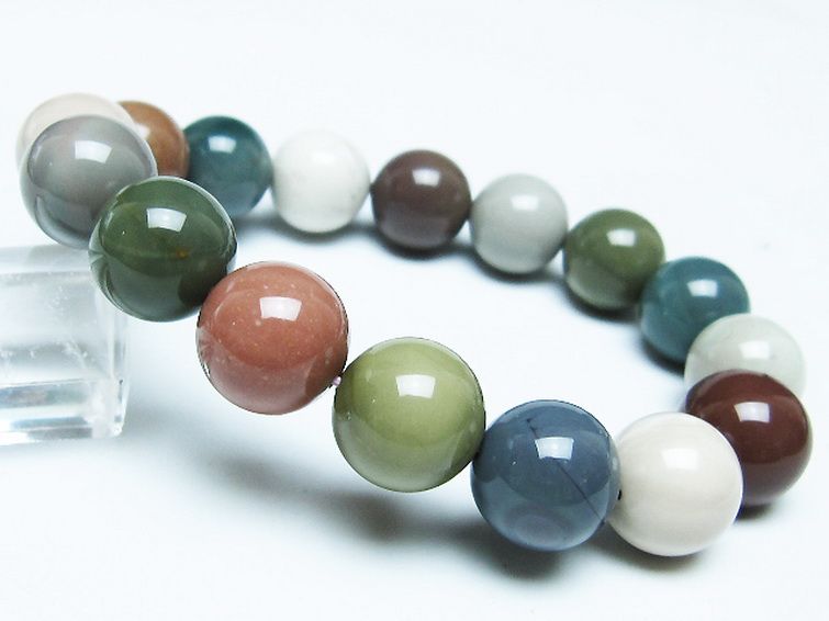 アゲート ブレスレット 14mm [T439-1525] 1枚目