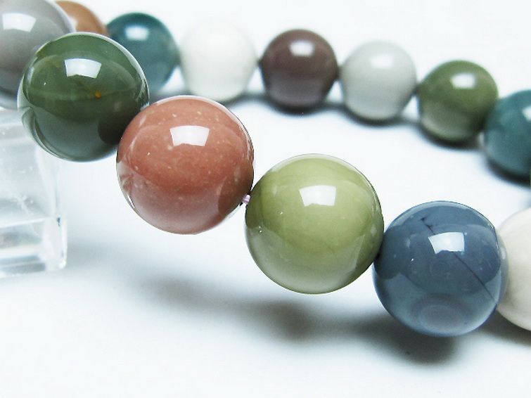 アゲート ブレスレット 14mm [T439-1525] 3枚目