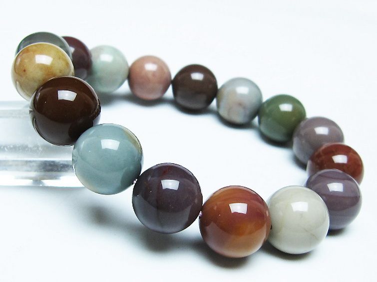 アゲート ブレスレット 14mm [T439-1526] 1枚目