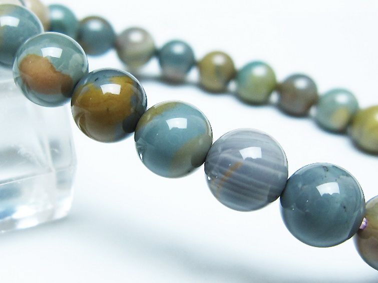 アゲート ブレスレット 8mm [T439-1548] 3枚目