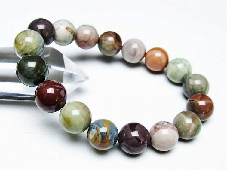 アゲート ブレスレット 12mm [t439-1572] 1枚目