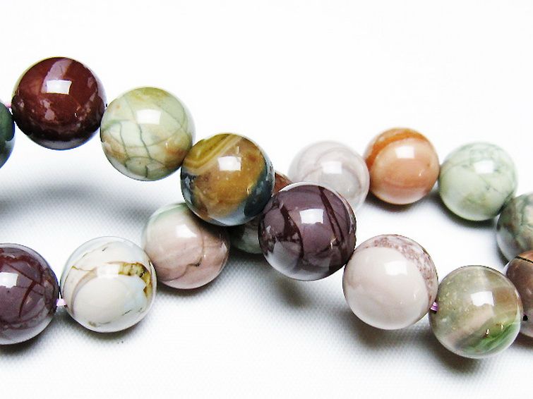 アゲート ブレスレット 12mm [t439-1572] 2枚目