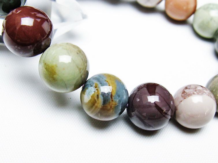 アゲート ブレスレット 12mm [t439-1572] 3枚目