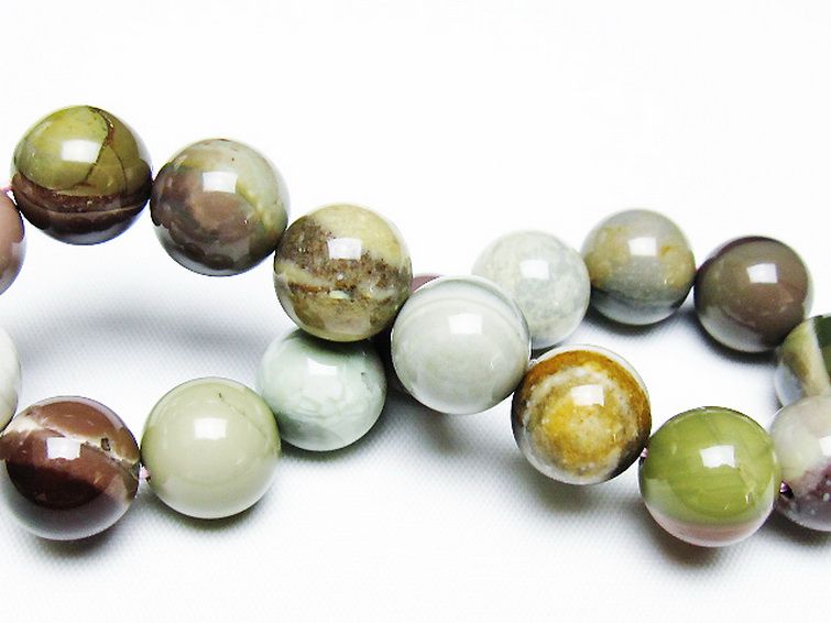 アゲート ブレスレット 12mm [T439-1574] 2枚目