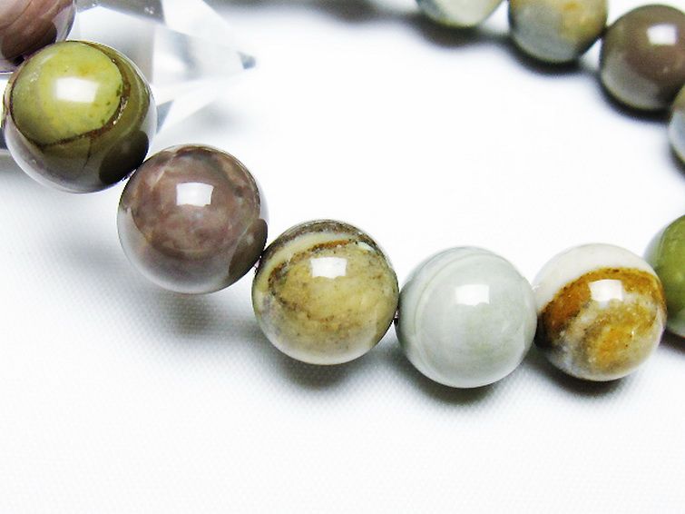 アゲート ブレスレット 12mm [T439-1574] 3枚目