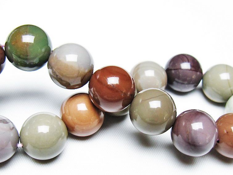 アゲート ブレスレット 13mm [T439-1617] 2枚目