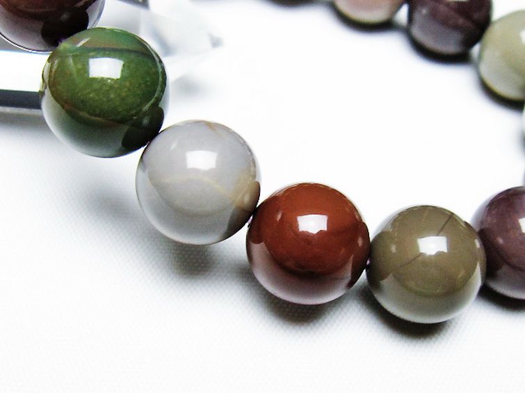 アゲート ブレスレット 13mm [T439-1617] 3枚目